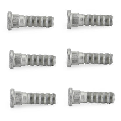 6pcs kit perno ruota anteriore adatto per Nissan Patrol GQ Y60 GU Y61 MQ Ford Maverick generico