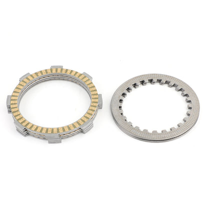 Kit Frizione ferro &amp; Dischi Frizione per Honda CR80 CB SL CD CLR XLR XR CM 100 125 Generico