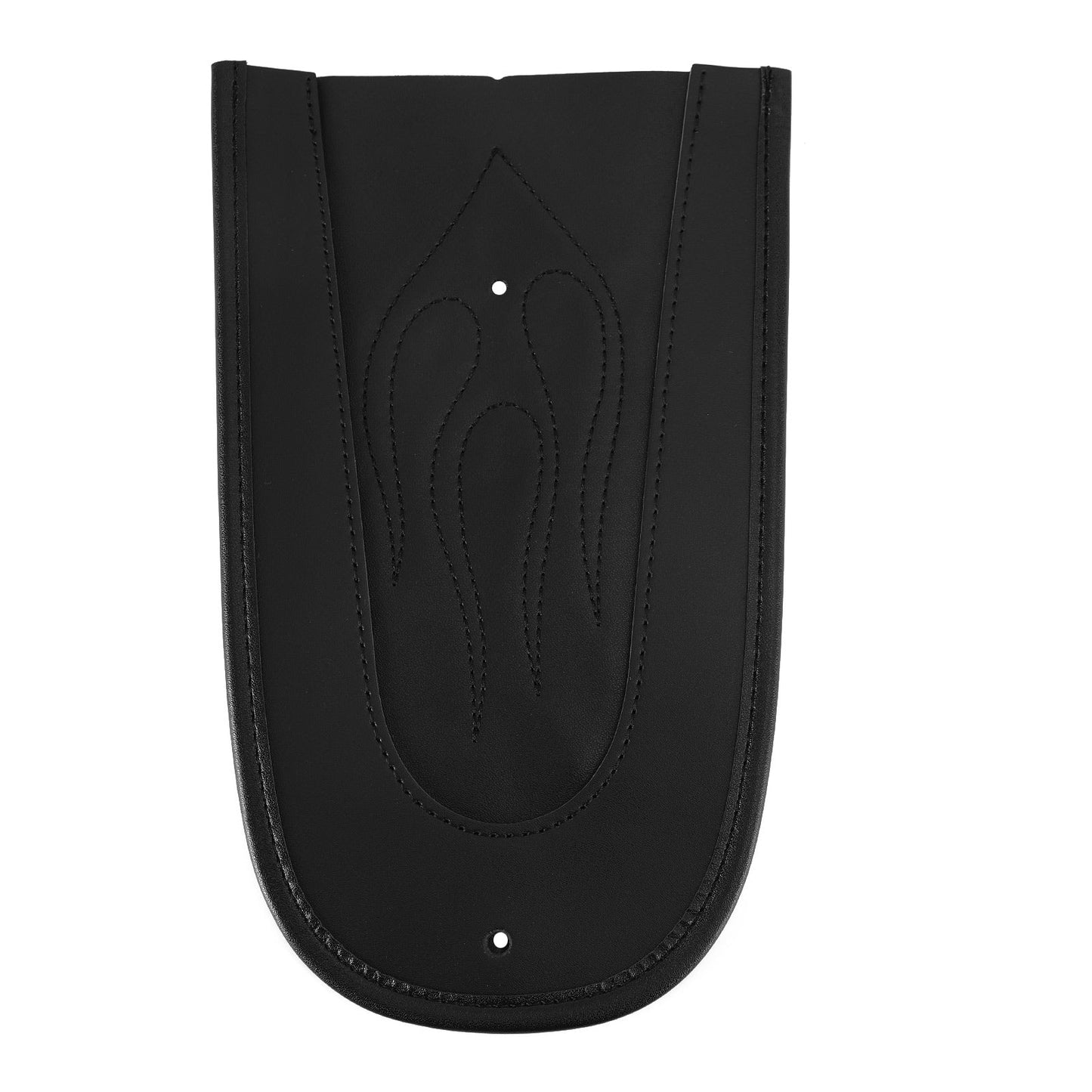 Bavaglino per parafango posteriore per sella monoposto in pelle sintetica nera per Sportster 1200 883 Generico