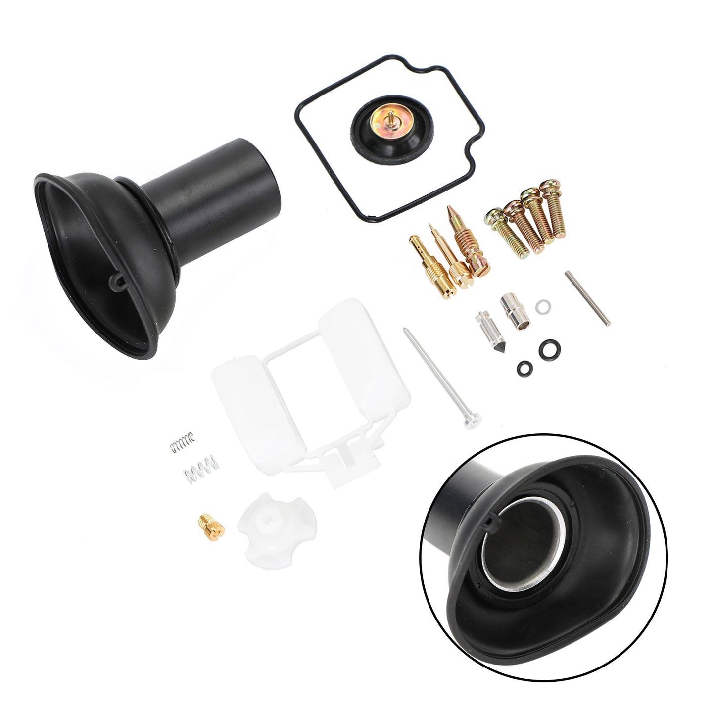 Carburatore Carb Rebuild Kit adatto per Honda CBX250 Twister cilindro moto Generico
