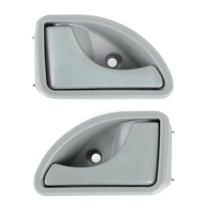 2x maniglia interna per porta grigia anteriore sinistra + destra per Renault Kangoo Twingo I generico