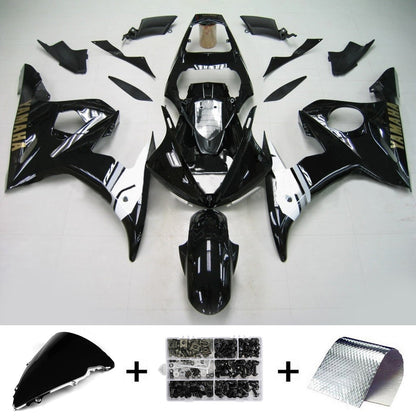 Kit di vendita iniezione Body Plastic Abs Fit per Yamaha 2003-2004 YZF 600 R6 e 2006-2009 YZF R6S #154