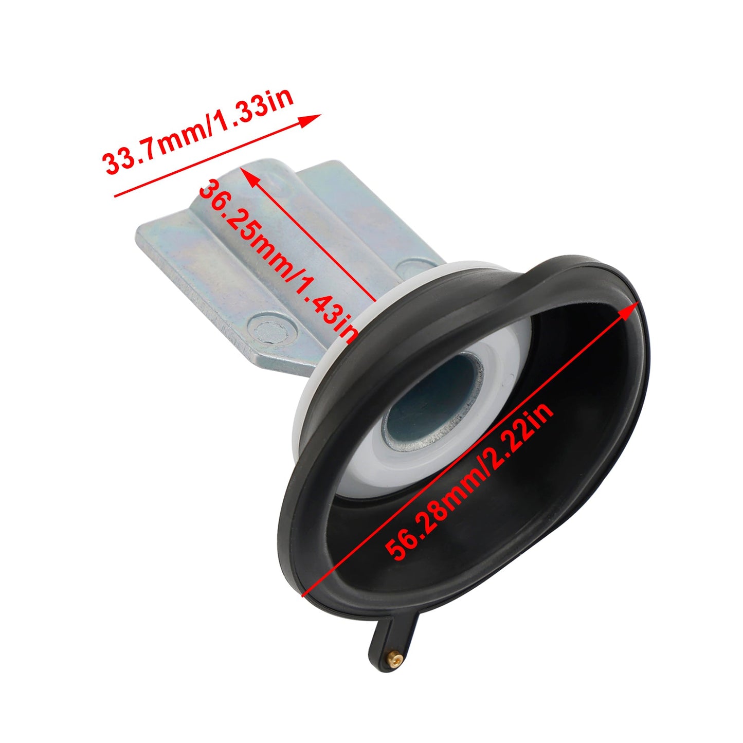 Membrana stantuffo carburatore adatta per Kawasaki PRAIRIE 700 KVF650 KFX700 KVF700