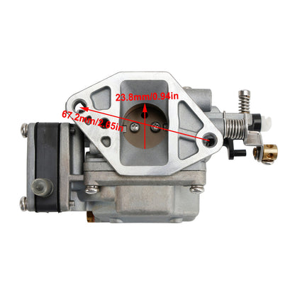 Carburatore Carb adatto per motore Yamaha/Parsun 2 tempi 9,9 HP 15 HP 63V-14301-10