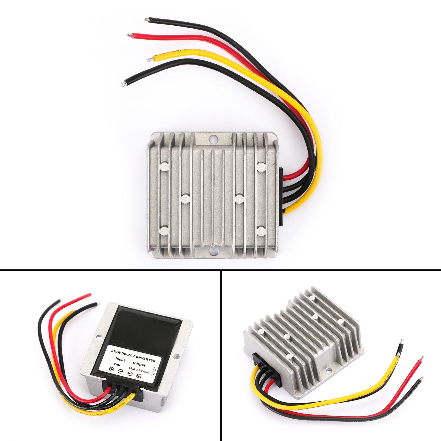 Areyourshop WaterProof 24V a 13,8V 20A 276W Step Down Regolatore convertitore di potenza DC/DC