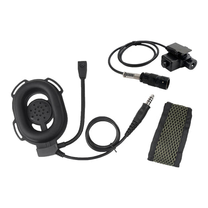 Per PRC148 PRC152 U329 Radio 6-Pin U94 PTT Z Cuffie tattiche Bowman Elite II