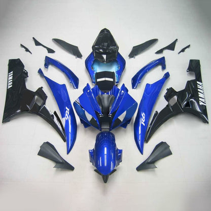 Amotopart Yamaha 2006-2007 YZF 600 R6 Kit di punta nera blu