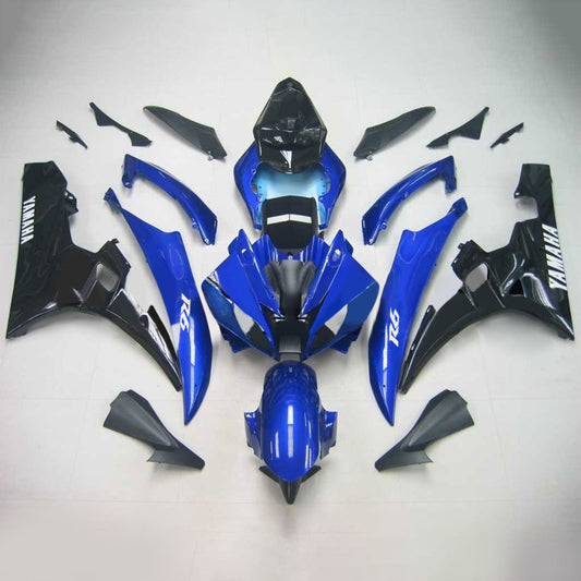 Amotopart Yamaha 2006-2007 YZF 600 R6 Kit di punta nera blu