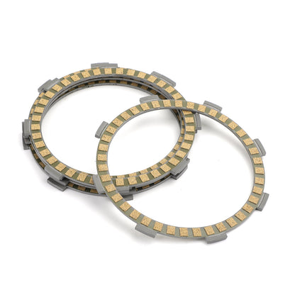 Kit frizione in ferro e dischi di attrito adatti per Yamaha XT125 RT100 RS100 TZR80 YBR125