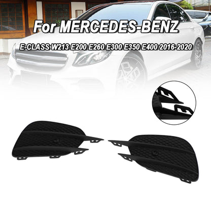 Mercedes Classe E W213 2 pezzi griglia paraurti fendinebbia griglia griglia rivestimento rivestimento