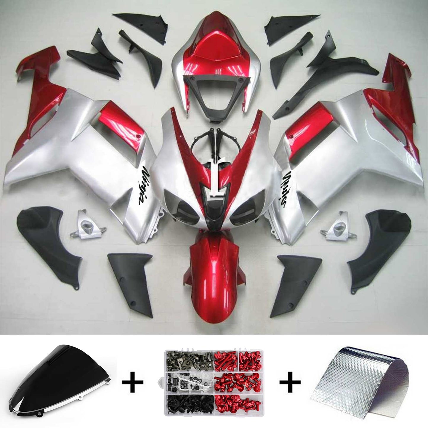 Kit Carenatura Per Kawasaki ZX6R 636 2007-2008 Generico