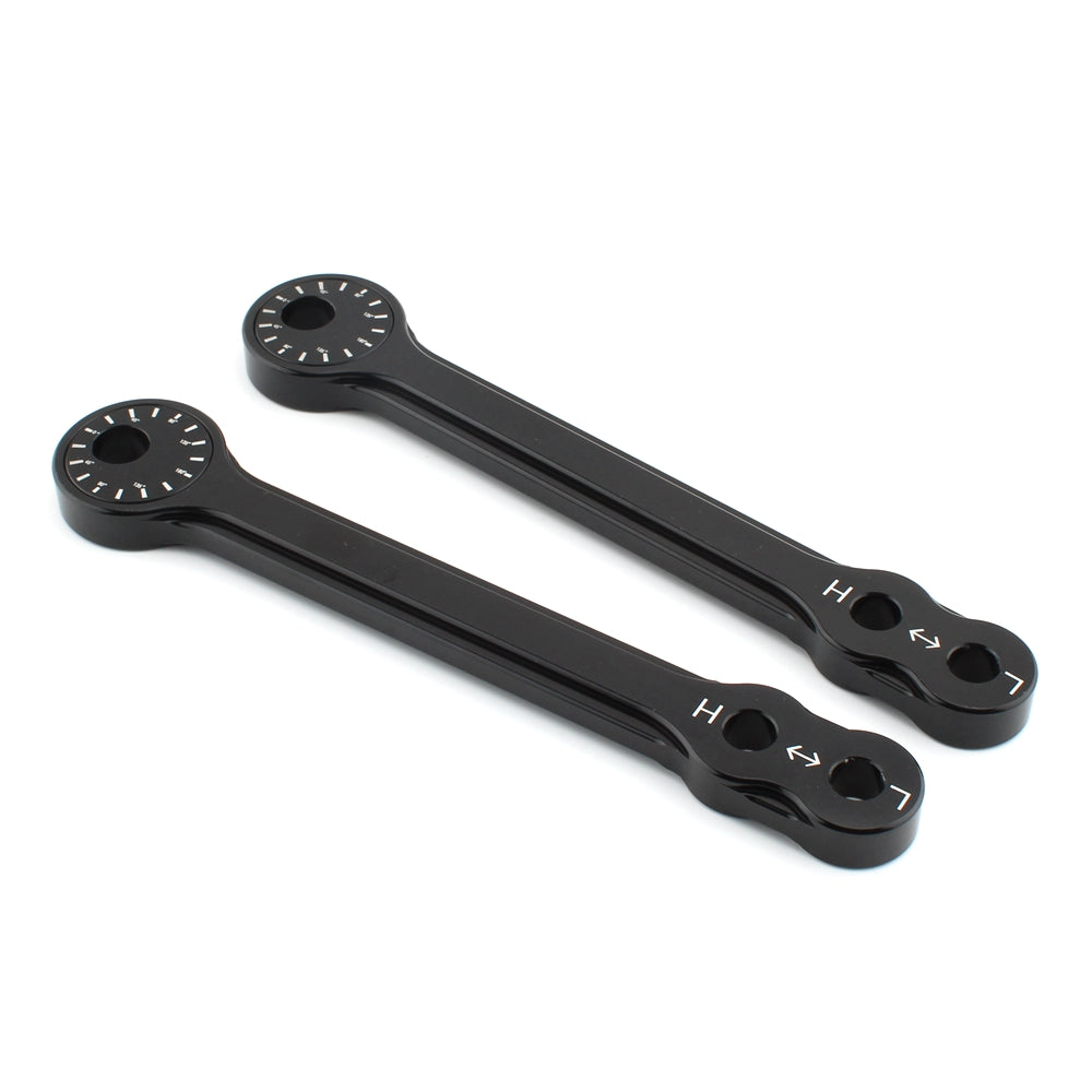 Kawasaki Ninja 400 250 Z400 Z250 13-23 Kit collegamento ribassamento in alluminio CNC 40mm