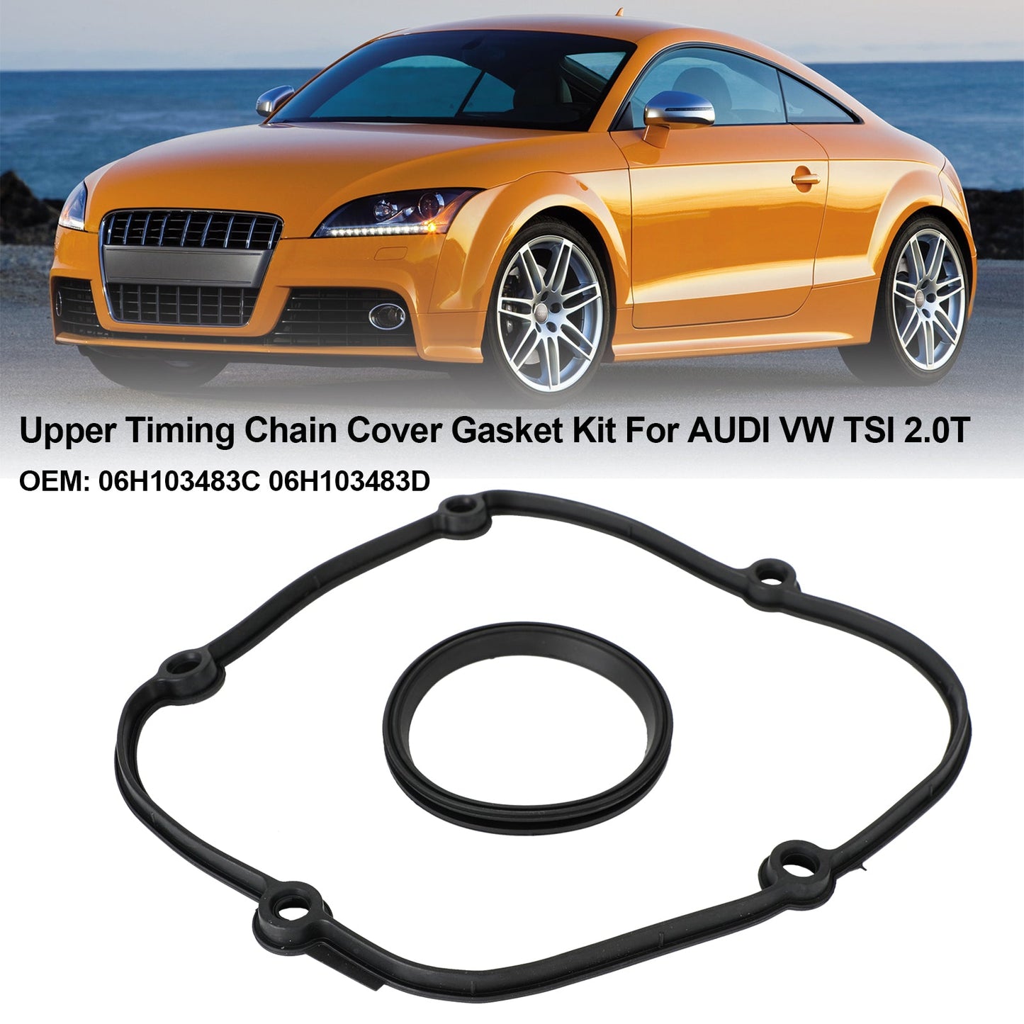 Kit guarnizioni coperchio catena di distribuzione superiore per AUDI VW TSI 2.0T 06H103483C 06H103483D