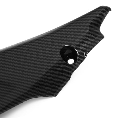 Gas Tank Side Trim Copertura Pannello Carena Cappuccio Per Suzuki GSXR1000 2005-2006 K5 Carbonio Generico