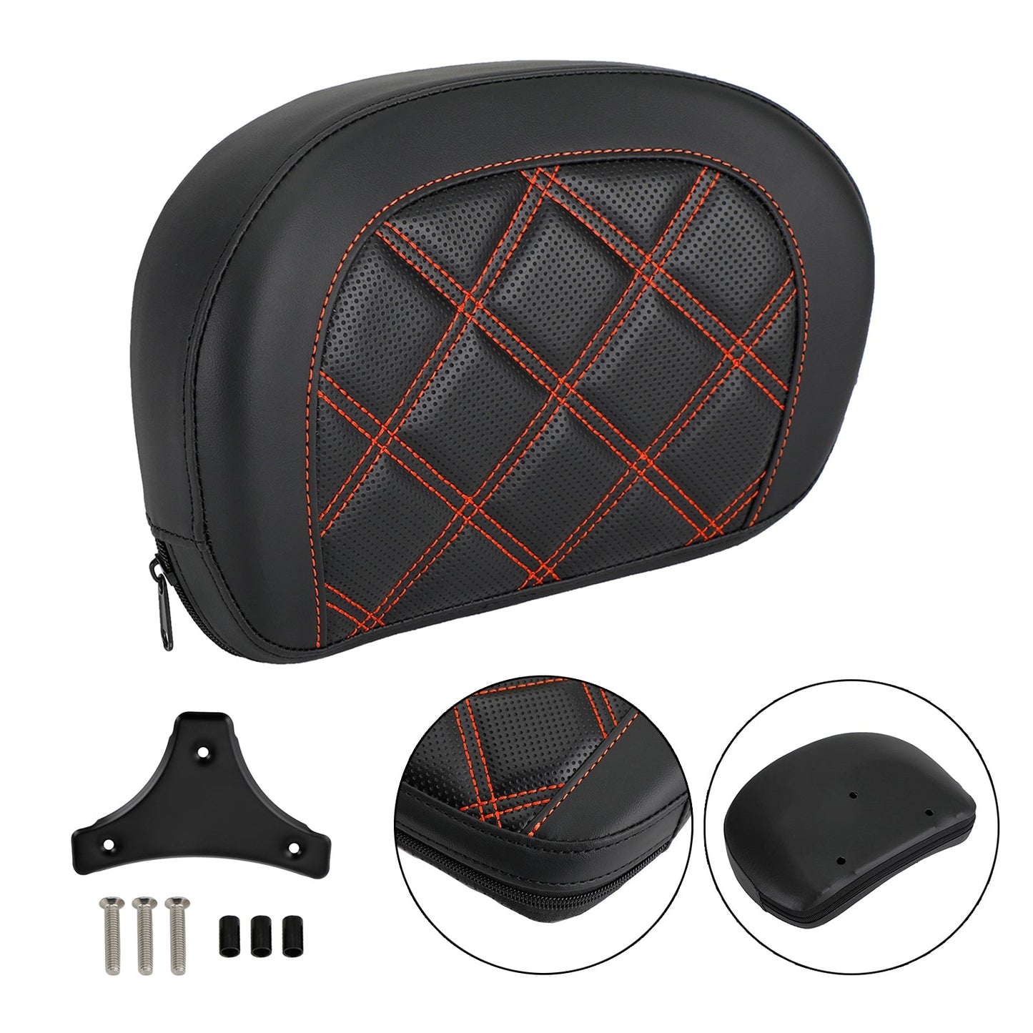 CVO Street Glide FLHXSE 2015-2021 Driver Rider Sissy Bar Sedile Schienale Pad