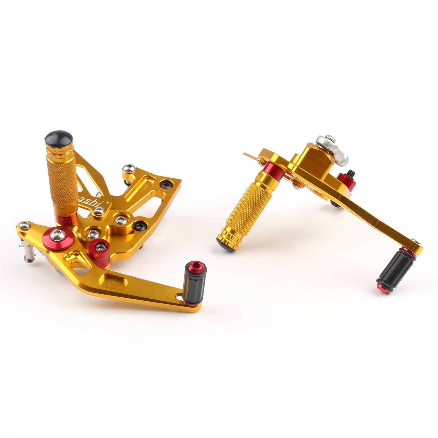 Pedane arretrate regolabili CNC per Triumph Speed Triple 1050 2011-2015 Generico