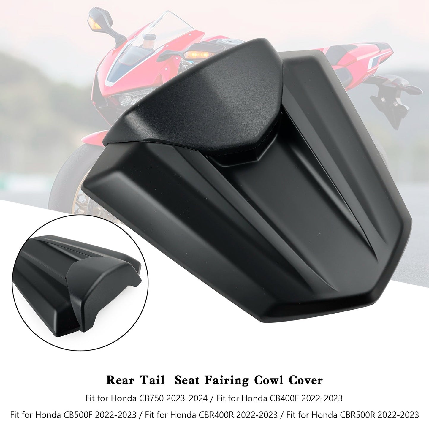 Copertura della carenatura del sedile posteriore Honda CB500F 2022-2023