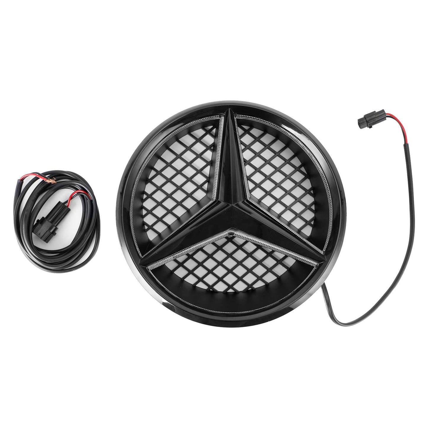 2008-2014 Classe C Benz W204 C300 C350 con griglia paraurti anteriore LED AMG