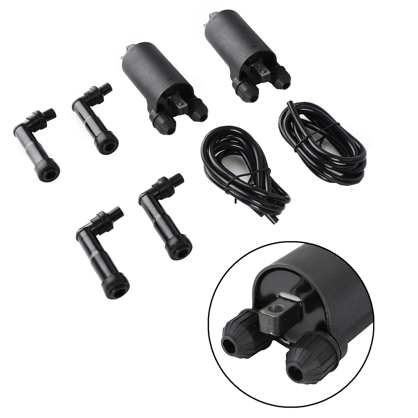 Bobine di accensione Cappucci e Filo per Honda CB650 CB650C CB650SC GL1100 GL1200 Generico