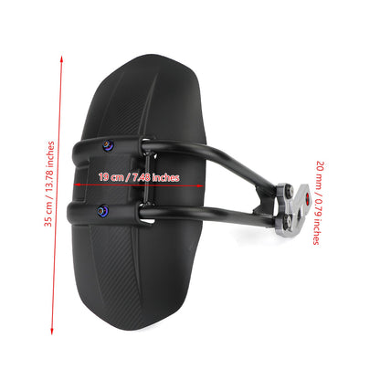 Moto Parafango Posteriore Pneumatico Hugger Parafango per Honda XADV 750 2017-2020 Generico