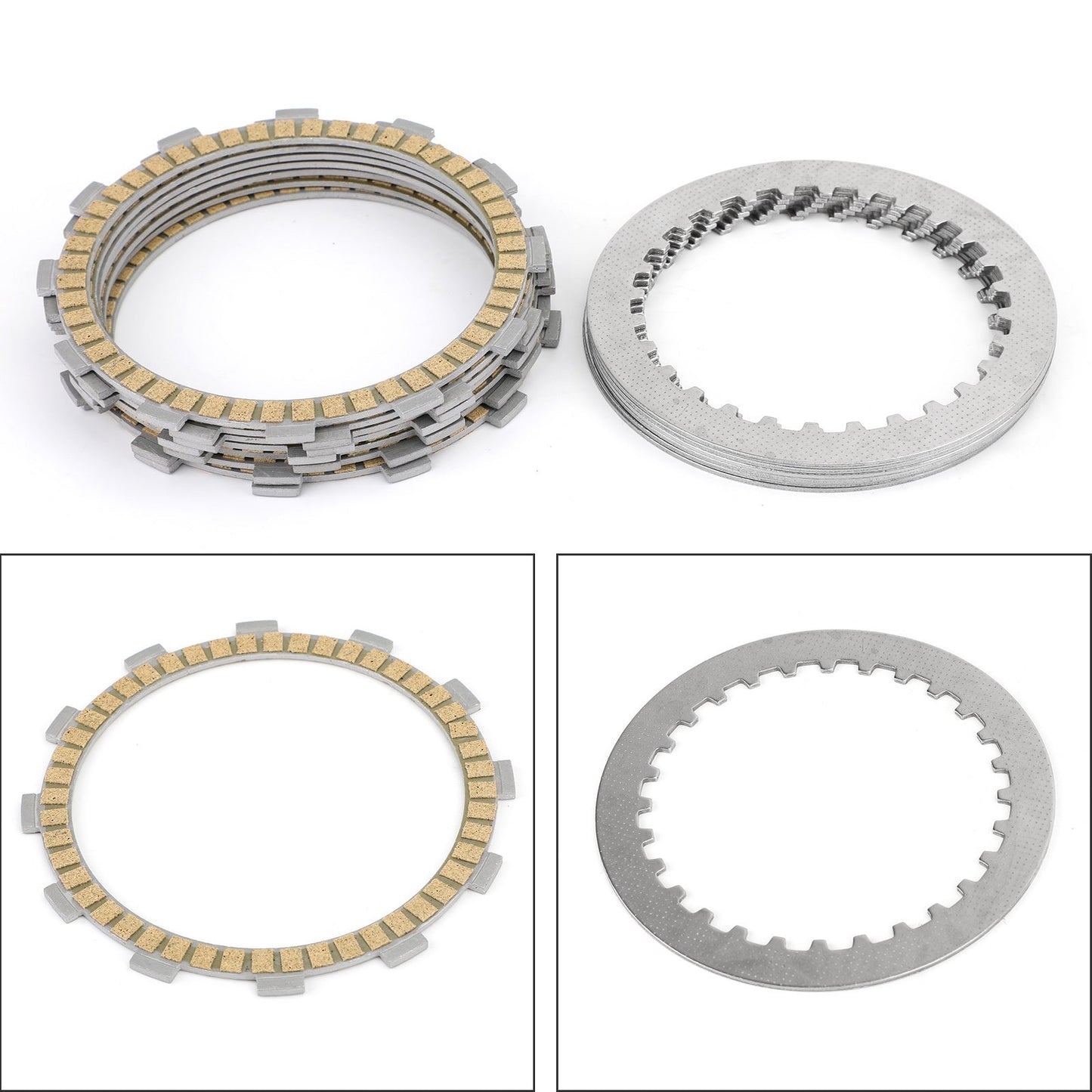 Kit disco frizione Frizione e dischi in ferro per Honda CB500T 1974 1975 1976 1977 Generico