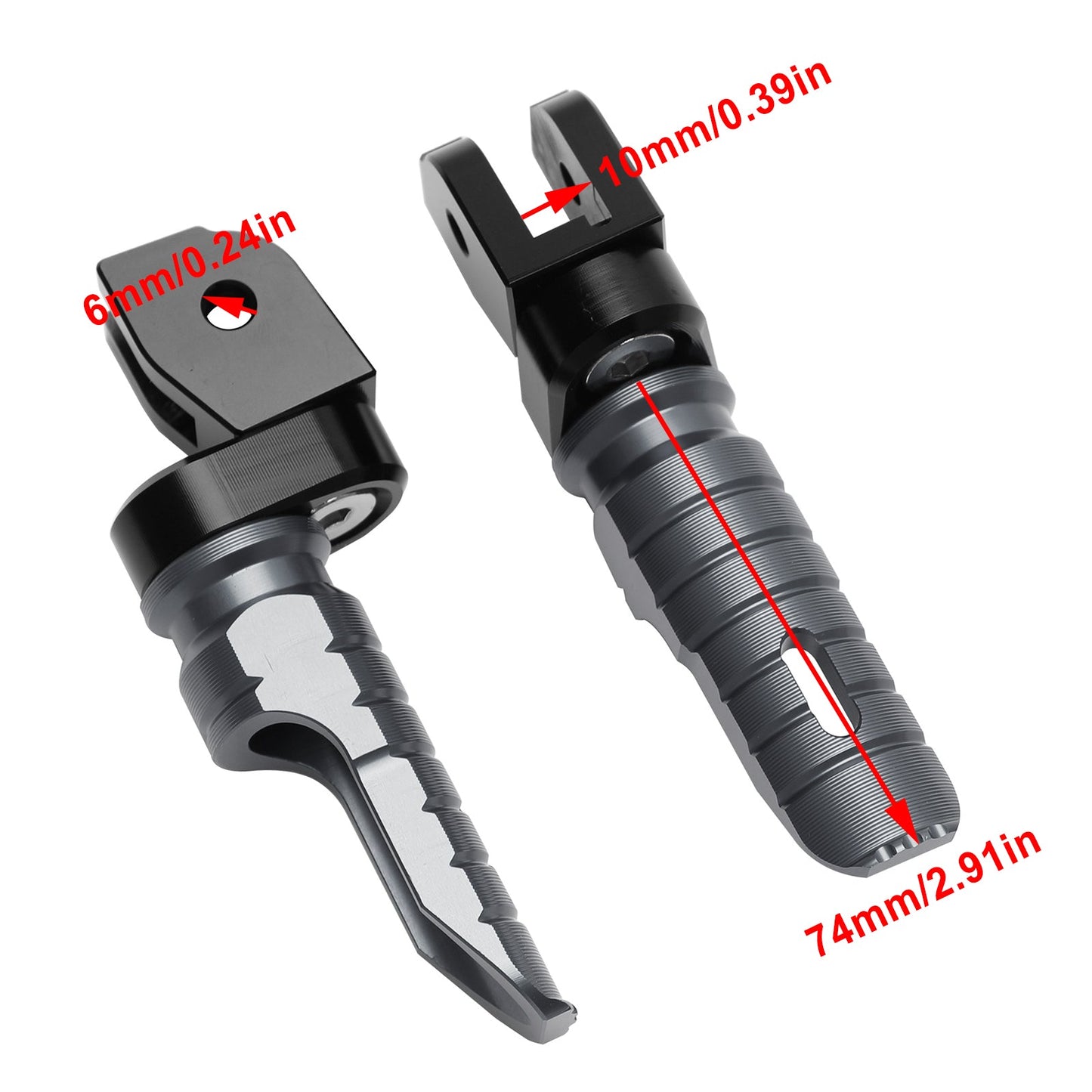 Pedane anteriori Pedane adatte per DUCATI MONSTER 821 937 950 1100/S/EVO 1200/S/R