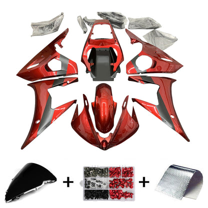 Amotopart Yamaha YZF 600 R6 2003-2004 R6S 2006-2009 Kit carena Carrozzeria