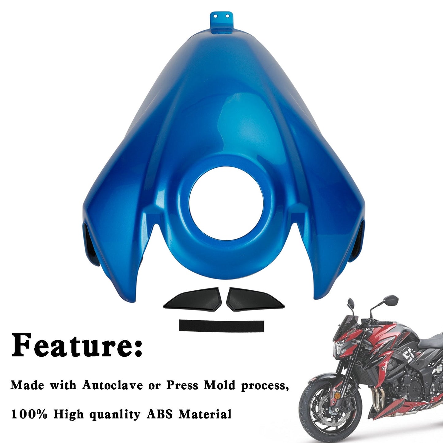 Protezione protezione coperchio serbatoio benzina Suzuki GSX-S 750 GSXS 2017-2021