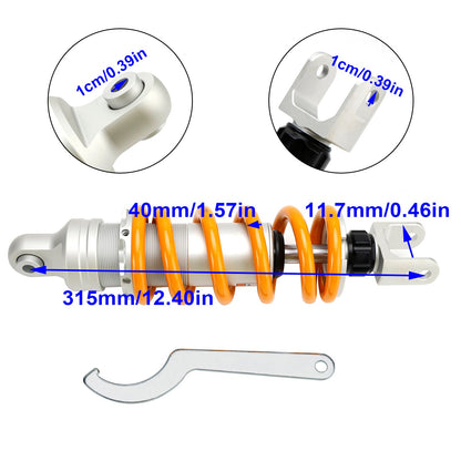 Ammortizzatori pneumatici con sospensione posteriore CB500X 2019-2021 CBX 500 2020 da 315 mm
