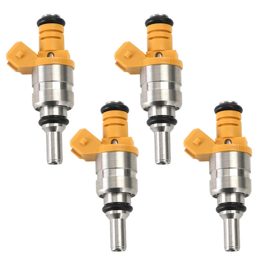 4 pcs Iniettori di Carburante 0K30E13250 fit Kia Rio 1.6L L4 2001-2005 FJ640 Generico