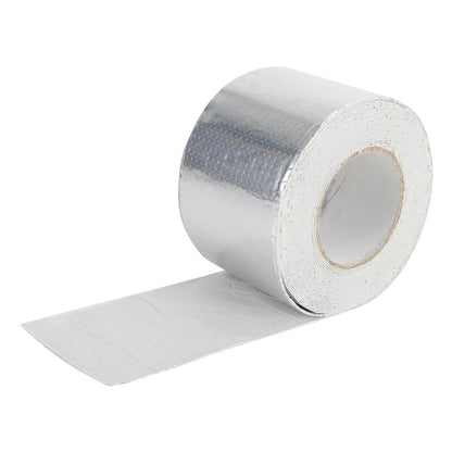 10,2 x 76,2 cm nastro sigillante per camper, impermeabile ai raggi UV, perdite di riparazione del tetto, nastro adesivo, argento