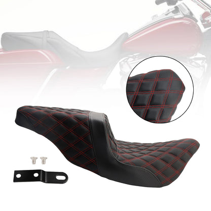 Cuscino sedile passeggero anteriore posteriore rosso adatto per modelli Fl Touring 2008-2023