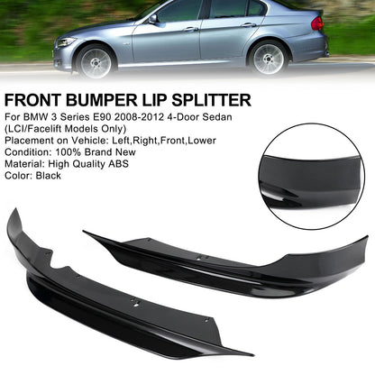 BMW Serie 3 E90 2008-2012 LCI PP Paraurti anteriore Lip Splitter Spoiler