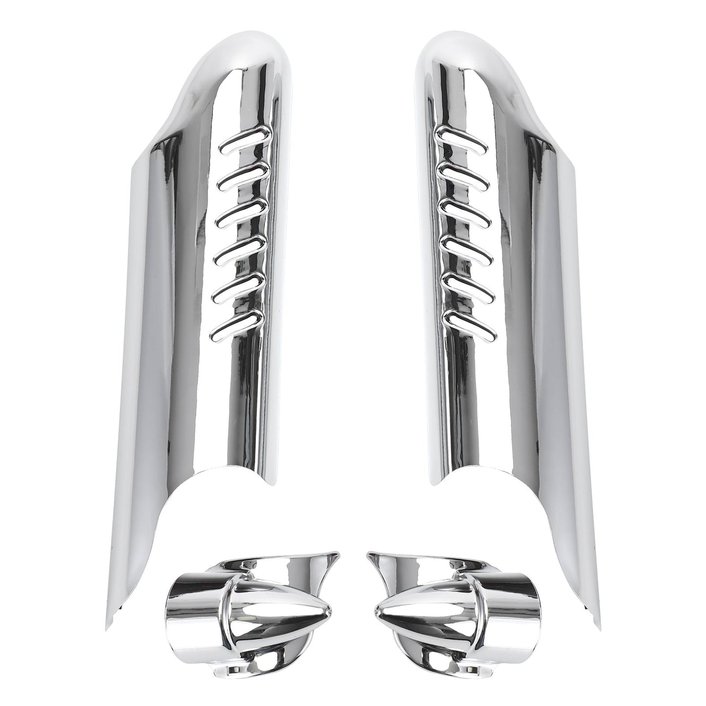Copertura scudo deflettori forcella parte inferiore gamba per Touring Electra Glide FLHT 2000-2013 Generic