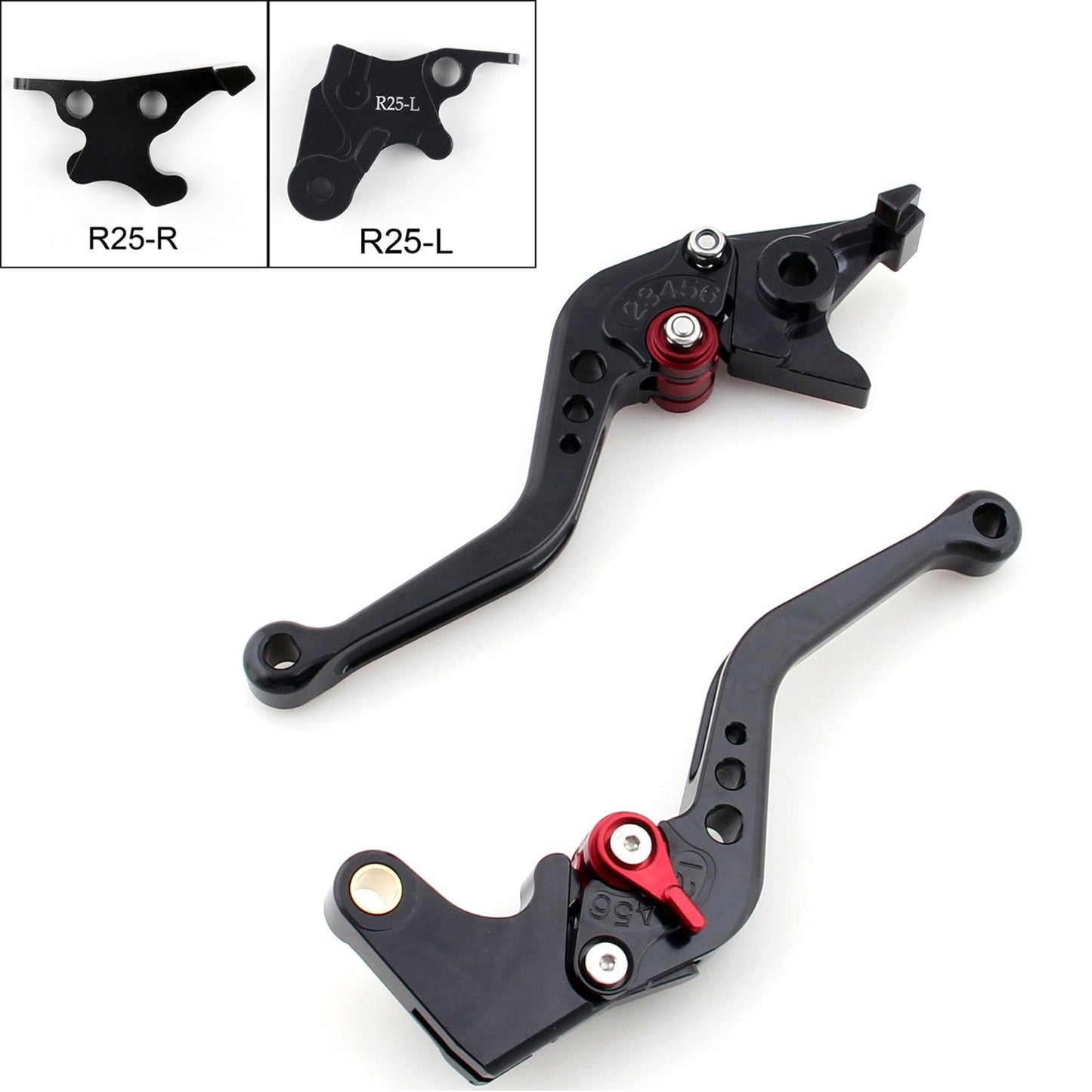 Leve freno frizione corte per Yamaha YZF R25 2014-2015/YZF R3 2015 generiche