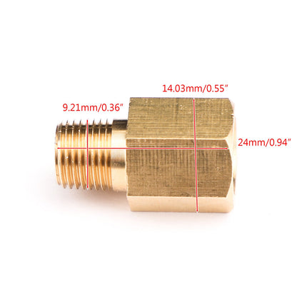 Adattatore da 1/8 NPT femmina a 1/8 BSPT maschio Adattatore pressione olio filettatura sensore generico