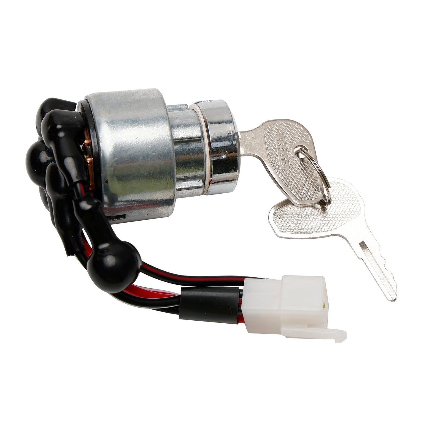Interruttore di accensione 38180-31800 3818031800 per trattore Kubota L1802 L2002 con 2 chiavi