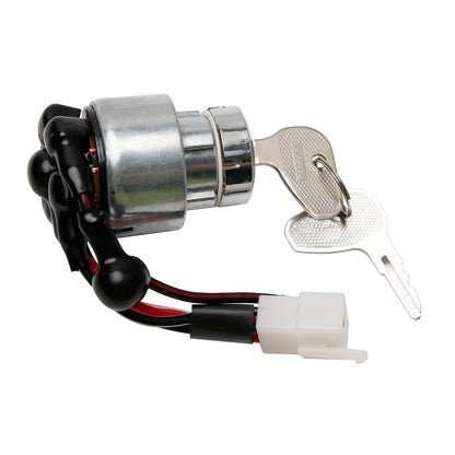 Interruttore di accensione 38180-31800 3818031800 per trattore Kubota L1802 L2002 con 2 chiavi