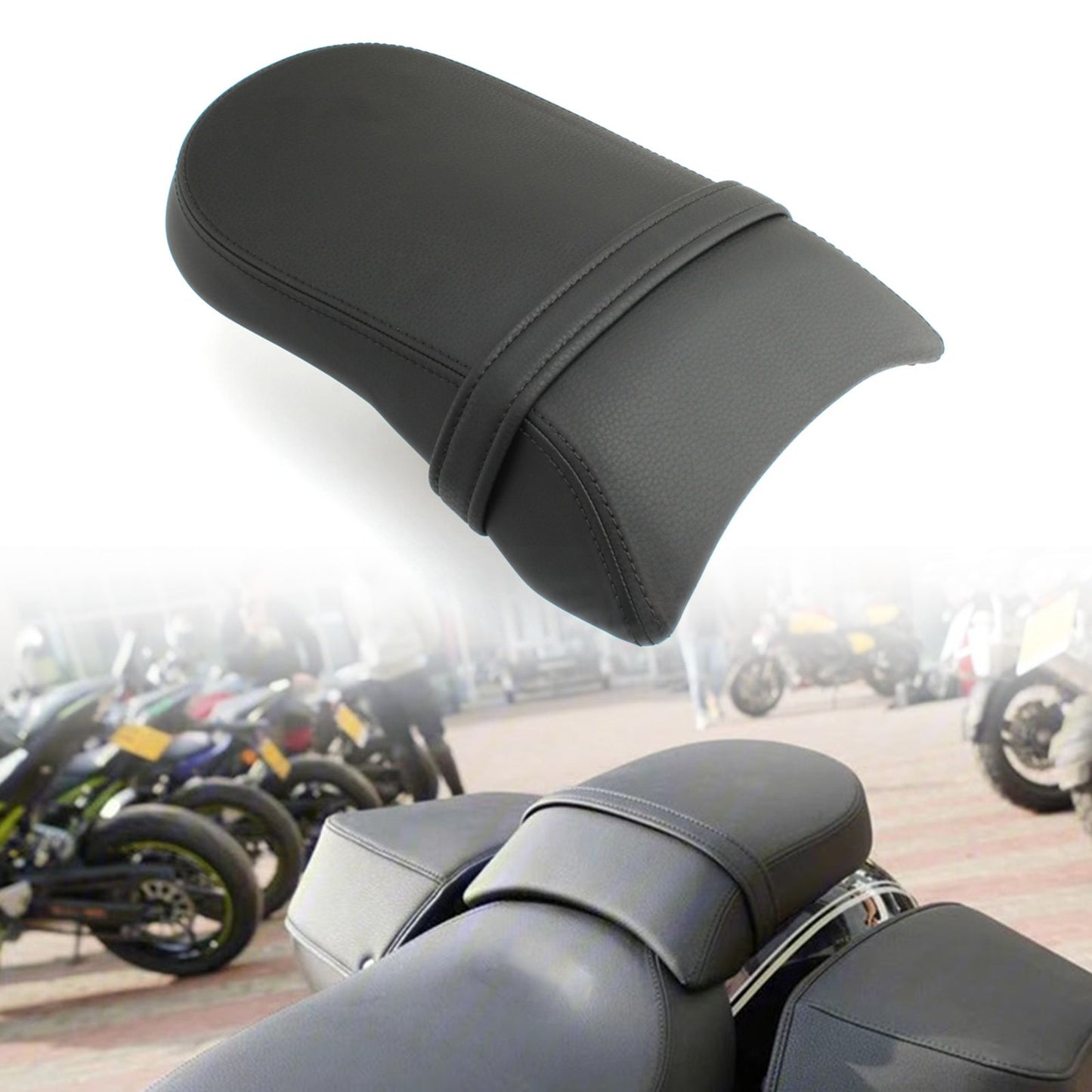 Cuscino sedile passeggero posteriore nero adatto per Bmw 1800 R18 2020-2021 generico