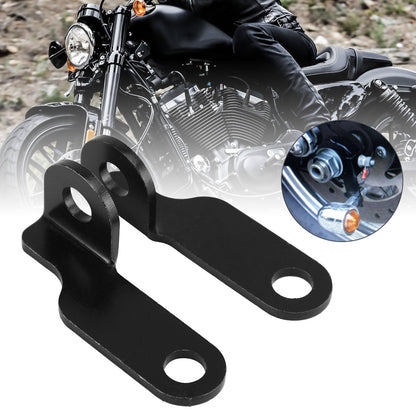 Staffa Porta Indicatore Di Direzione Anteriore Posteriore Morsetto Forcella Per Sportster Big Twin Generico