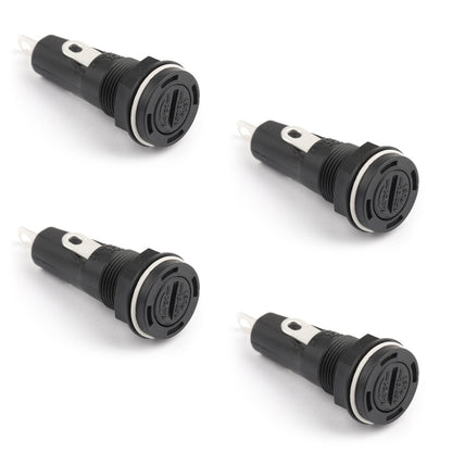 4PCS SCI R3-55B Supporto per fusibili telaio per montaggio a pannello per fusibili in vetro 6x30mm 20A 250V