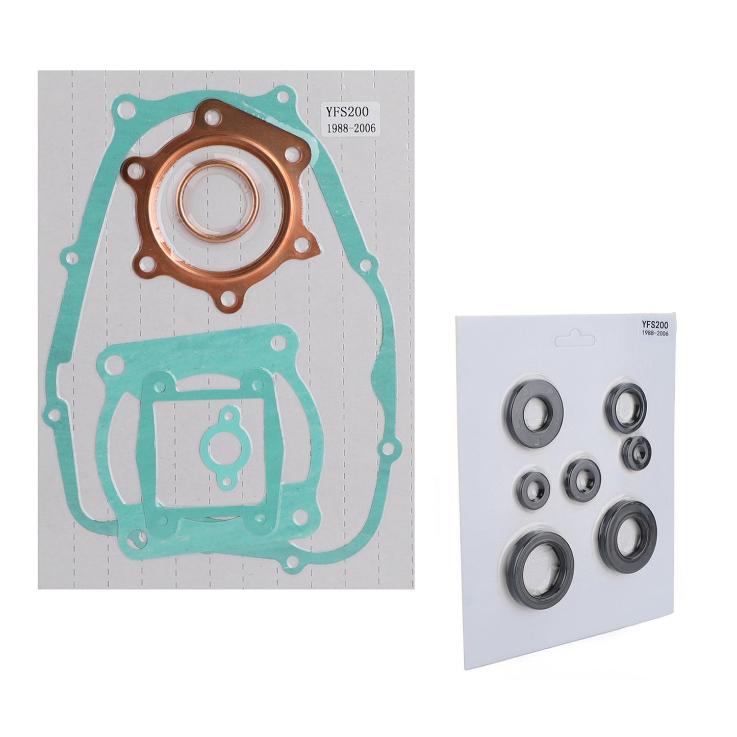 Set completo di guarnizioni motore con paraolio adatto per Yamaha Blaster YFS 200 88-05 generico