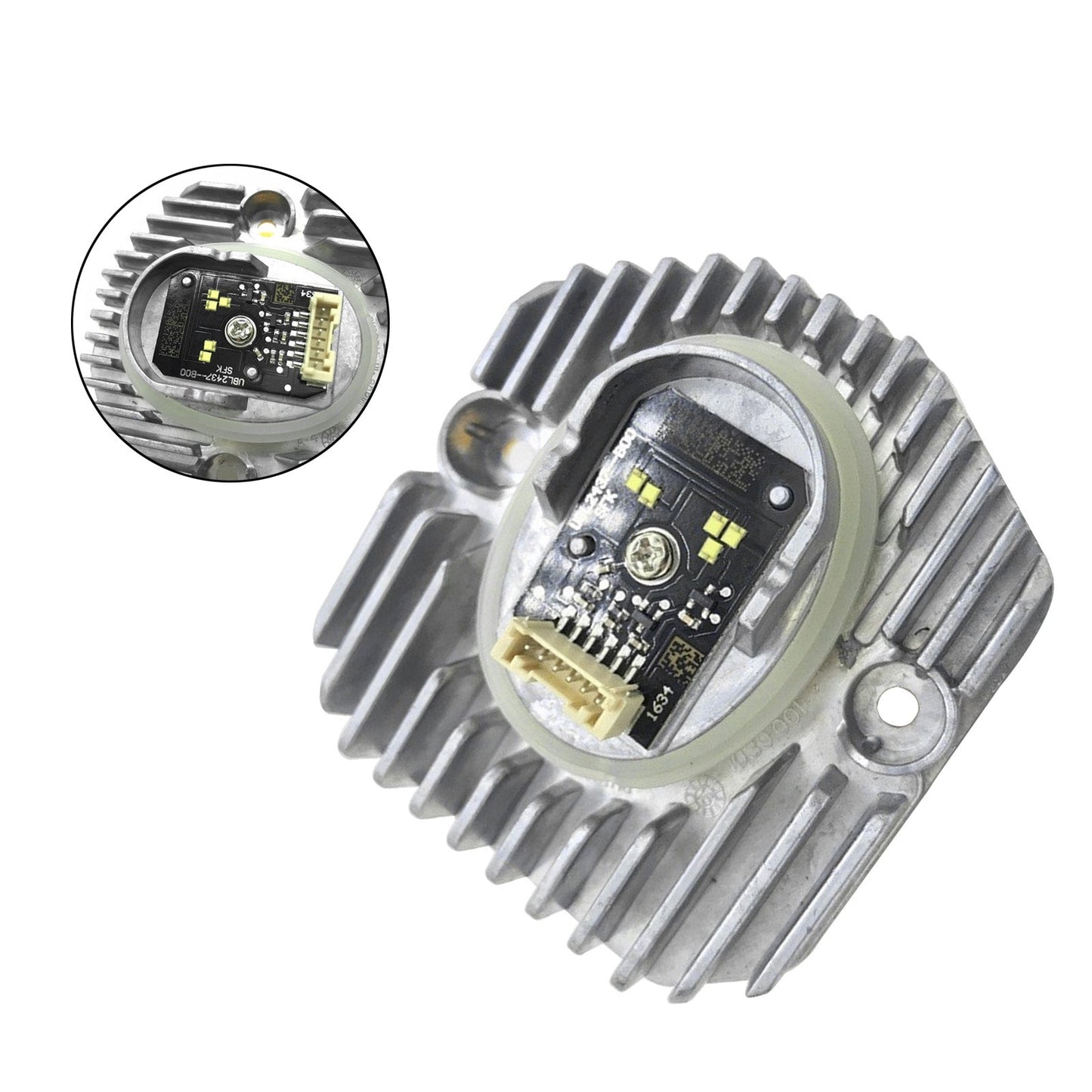 BMW Serie 5 G30 G38 2017- Unità di controllo luci LED DRL sinistra 63117214939
