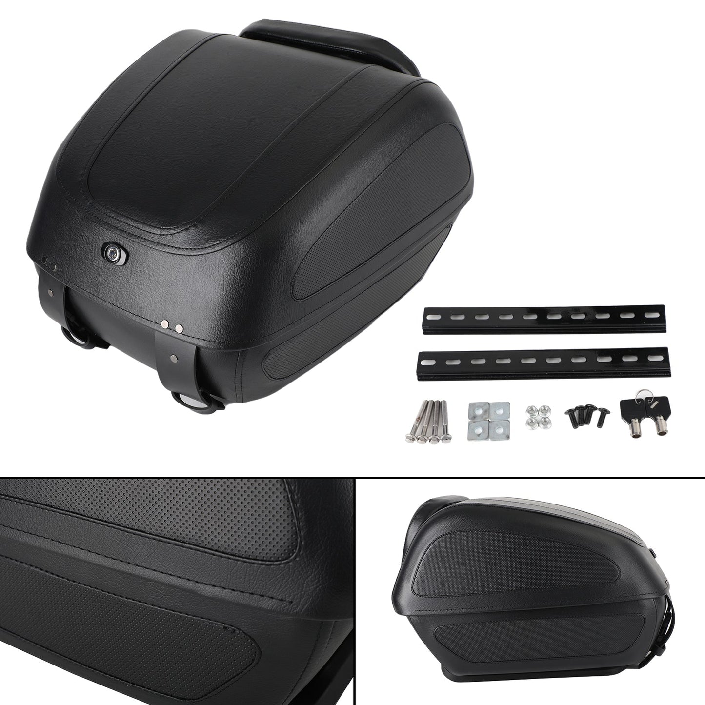 Borsa posteriore impermeabile per moto Borsa per bagagli Sedile posteriore Sella grande Borsa generica