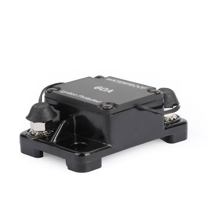 Fusibile interruttore automatico 60A AMP 12-48V DC Interruttore di ripristino automatico per barca per auto IP67