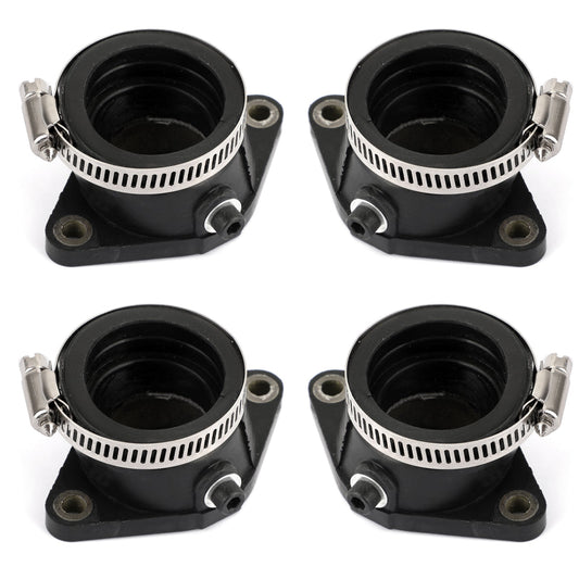 Set di 4 supporti carburatore L &amp; R per Suzuki 1980-1982 GS650E/G/GL/M GS550E/L/M/T