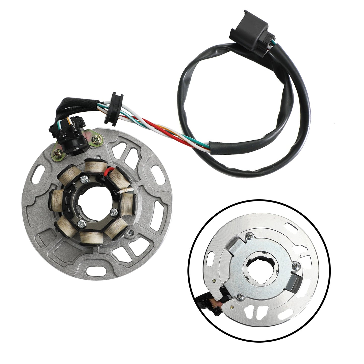 2001-2002 Kawasaki KX125 KX 125 L Gruppo base generatore statore 21003-1365