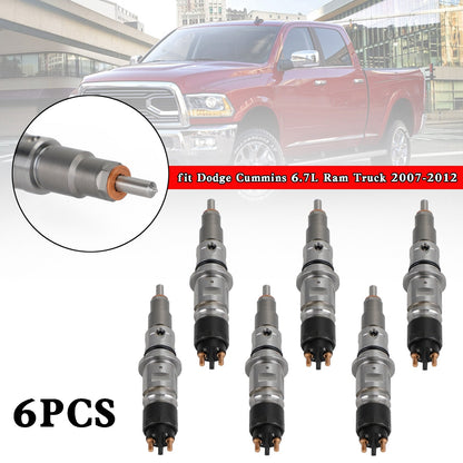 Dodge Cummins 6.7L Ram Truck 2007-2012 1PCS /6PCS Common Rail Diesel Iniettore di carburante generico