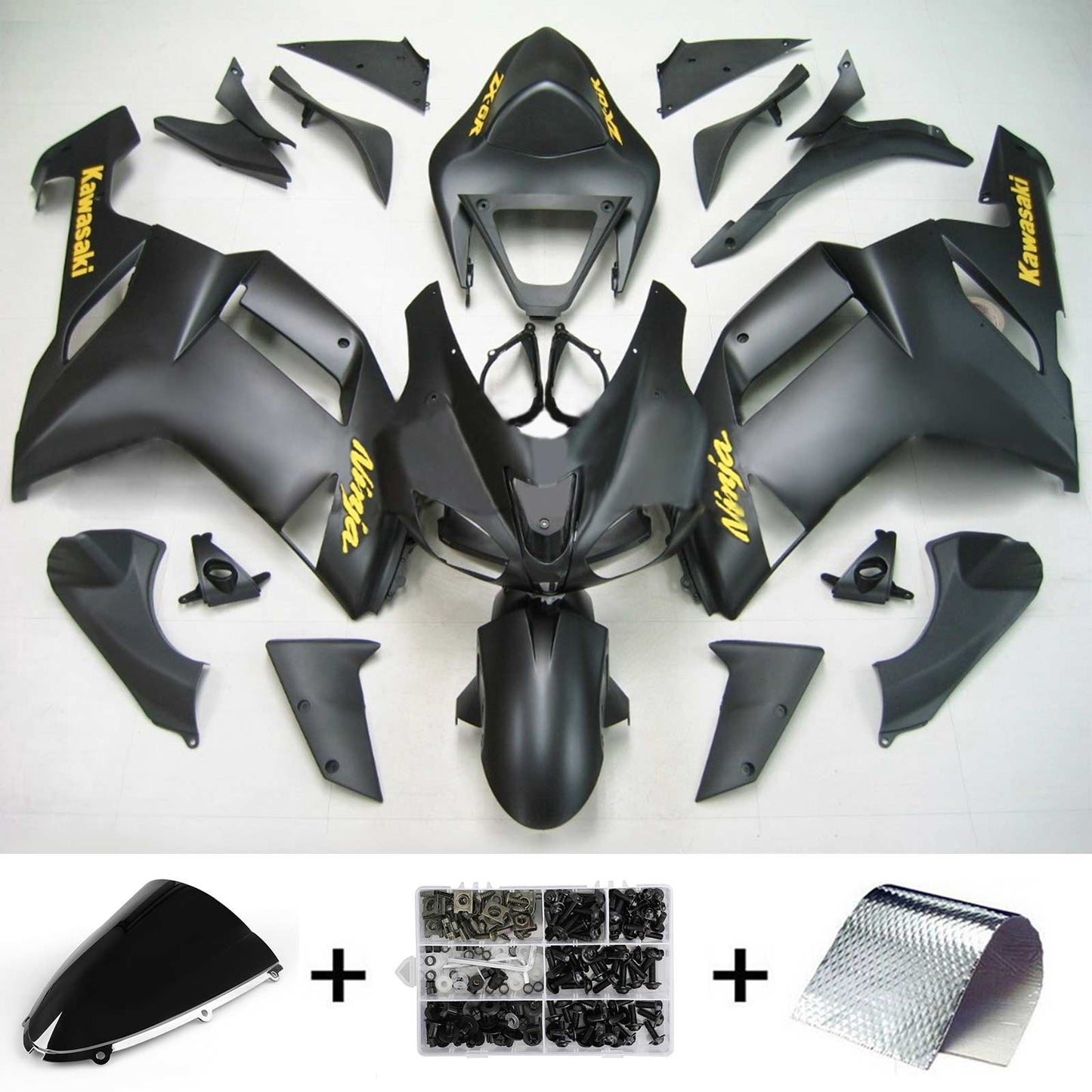 Kit Carenatura Per Kawasaki ZX6R 636 2007-2008 Generico