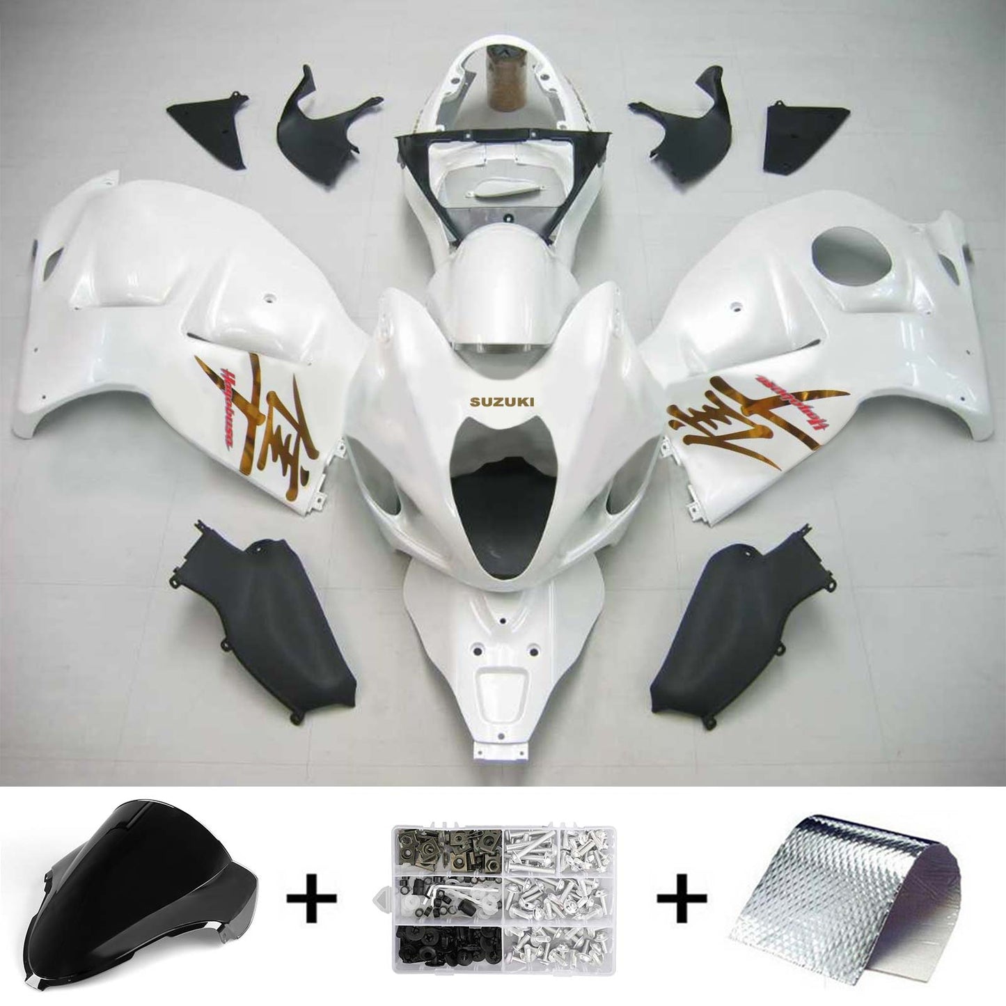 Suzuki Hayabusa GSXR1300 1999-2007 Kit Carenatura Carrozzeria Plastica ABS